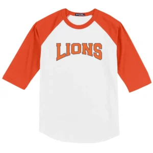Arched Lions Baseball Tee