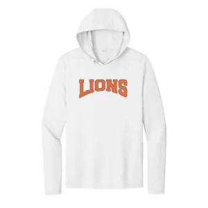 Arched Lions UV Performance Long Sleeve Hooded Tee