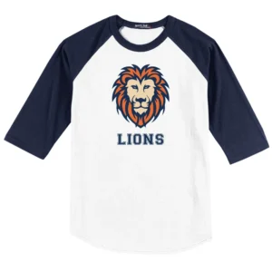 Resurrection Lutheran Lions Baseball Tee