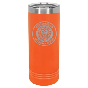 Resurrection Lutheran School Skinny Tumbler