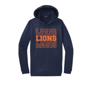 Stacked Lions Performance Hoodie