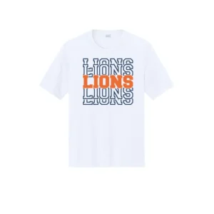 Stacked Lions Performance T-Shirt