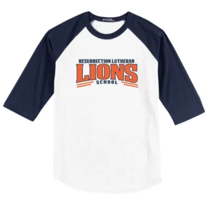 Arched Lions Baseball Tee