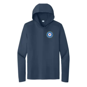 Resurrection Lutheran School UV Performance Long Sleeve Hooded Tee