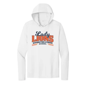 Lady Lions UV Performance Long Sleeve Hooded Tee