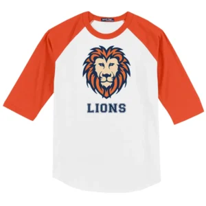 Resurrection Lutheran Lions Baseball Tee