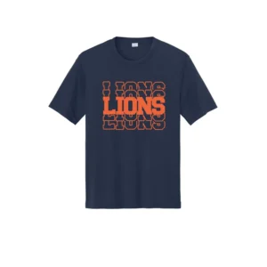 Stacked Lions Performance T-Shirt