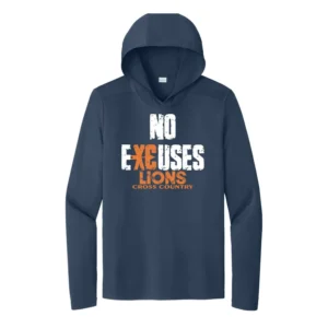 Lady Cross Country UV Performance Long Sleeve Hooded Tee