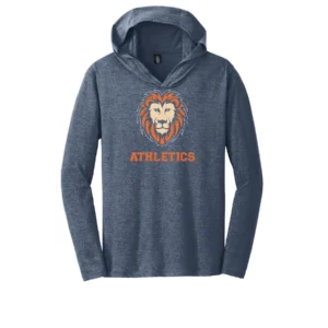 Resurrection Lutheran Athletics Logo Adult Long Sleeve Hooded Tee