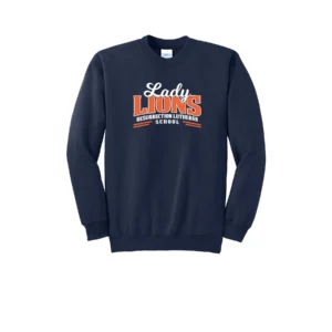 Resurrection Lutheran Lady Lions Logo Tall Sweatshirt
