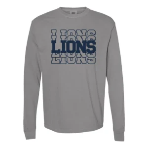Resurrection Lutheran School Stacked Logo Adult Long Sleeves