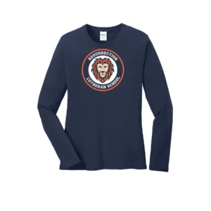 Resurrection Lutheran Circle Logo Ladies Long Sleeves