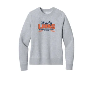 Resurrection Lutheran Lady Lions Logo Ladies Sweatshirt