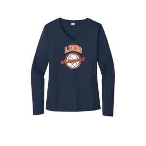 Resurrection Lutheran School Volleyball Ladies Long Sleeves