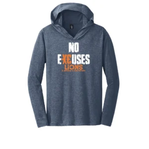 Resurrection Lutheran School Cross Country Adult Long Sleeve Hooded Tee