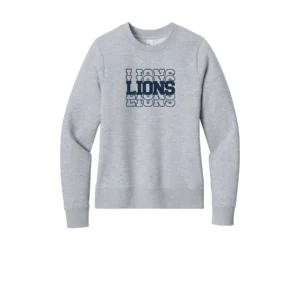 Resurrection Lutheran School Stacked Logo Ladies Sweatshirt