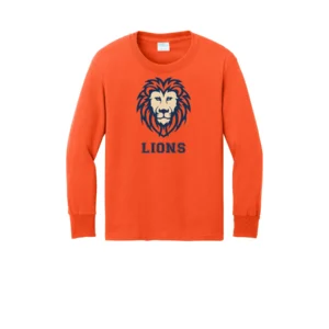 Resurrection Lutheran Lion Logo Youth Long Sleeves