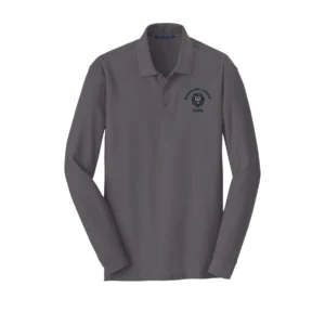 Resurrection Lutheran School Embroidery Adult Long Sleeve Polo