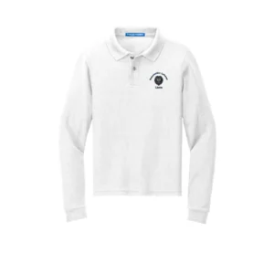 Resurrection Lutheran School Embroidery Youth Long Sleeve Polo