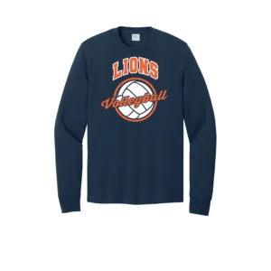 Resurrection Lutheran School Volleyball Adult Long Sleeves
