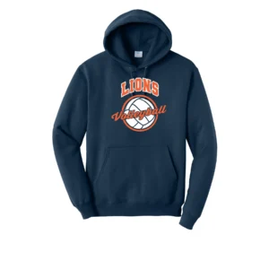 Resurrection Lutheran School Volleyball Tall Hoodie