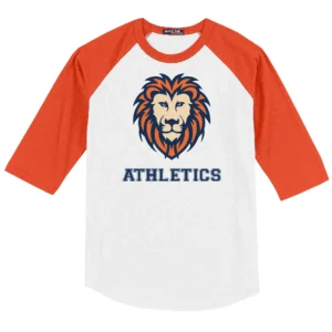 Resurrection Lutheran Athletics Logo Adult Baseball Tee