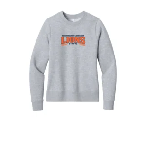 Resurrection Lutheran Arched Lions Logo Ladies Sweatshirt