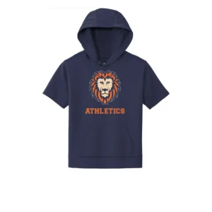 Resurrection Lutheran Athletics Logo Youth Short Sleeve Hoodie