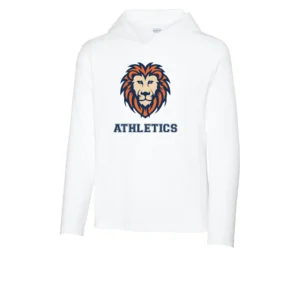 Resurrection Lutheran Athletics Logo Youth Long Sleeve Hooded Tee