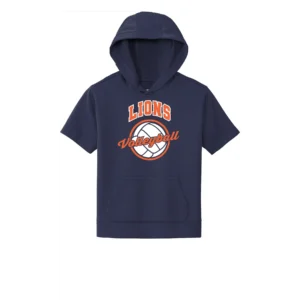 Resurrection Lutheran School Volleyball Youth Short Sleeve Hoodie