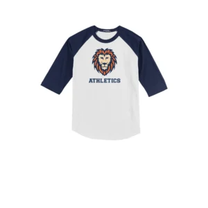 Resurrection Lutheran Athletics Logo Youth Baseball Tee