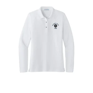 Resurrection Lutheran School Embroidery Ladies Long Sleeve Polo